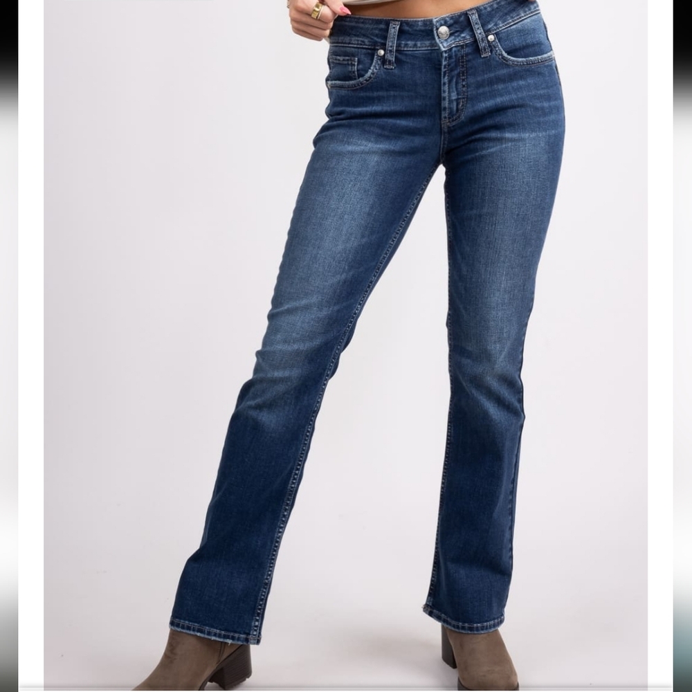 Silver Jeans Women's Boot Cut in Deep Blue
